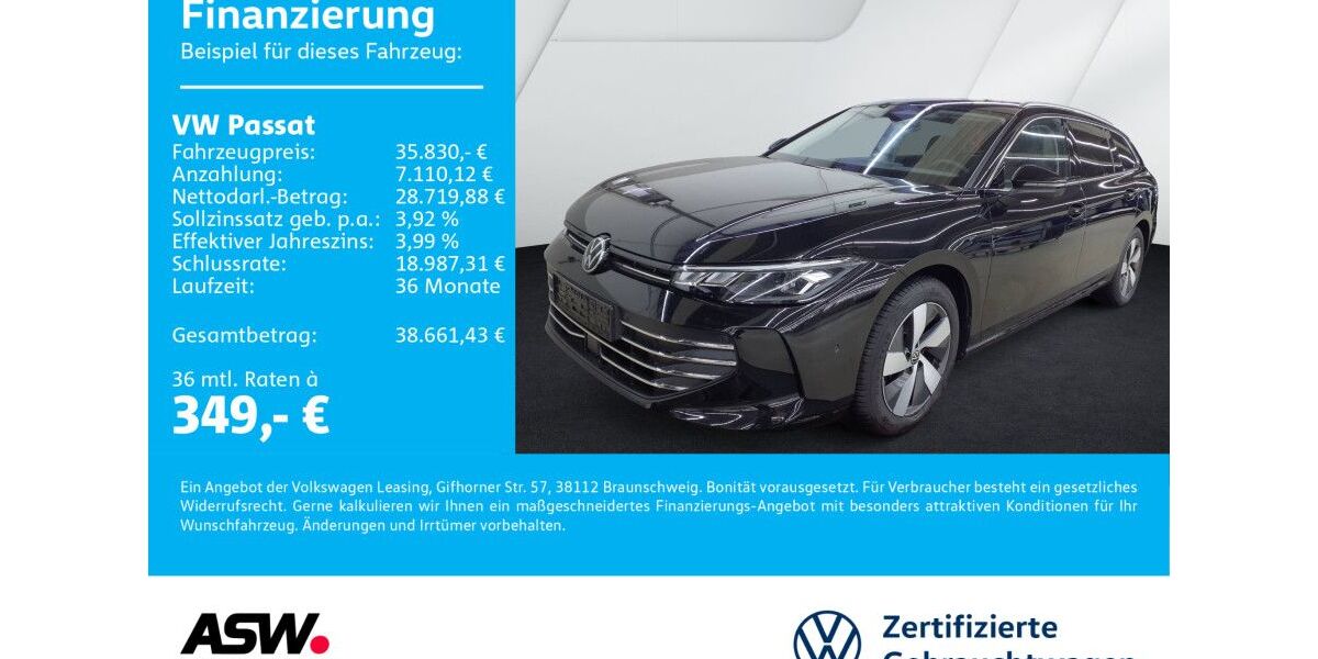 VW Passat 17.900 km 35.830 &euro; Neckarsulm 74172