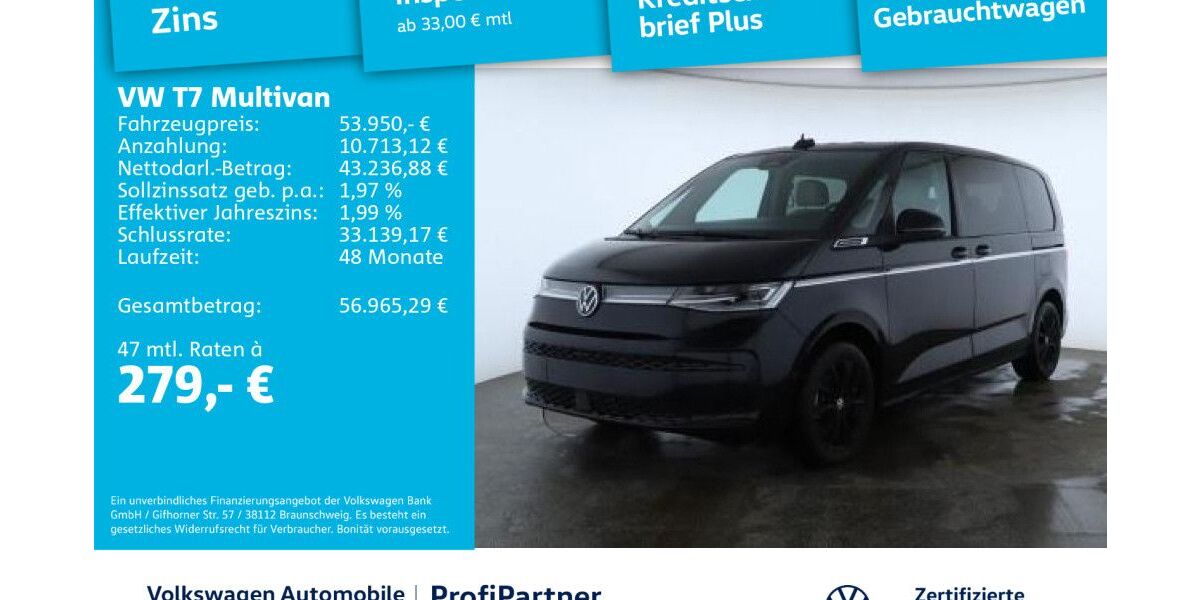 VW T7 Multivan 12.385 km 53.950 &euro; Dresden 01067