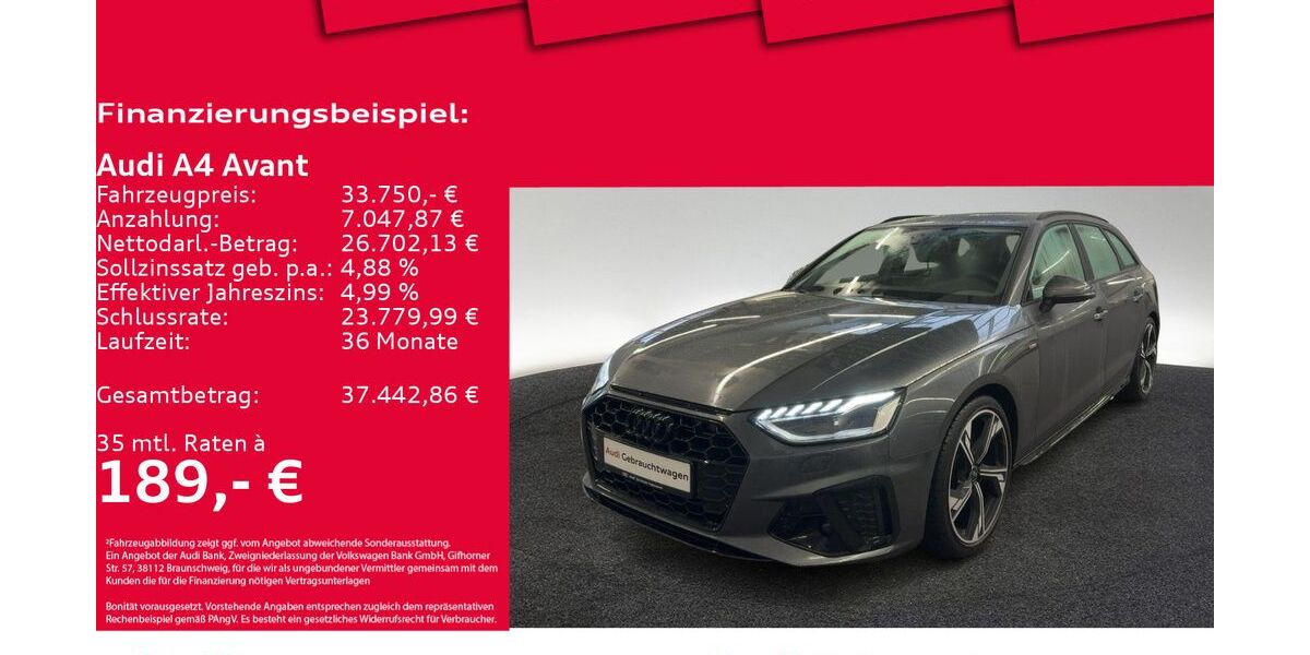 Audi A4 44.287 km 33.750 &euro; Hannover 30179