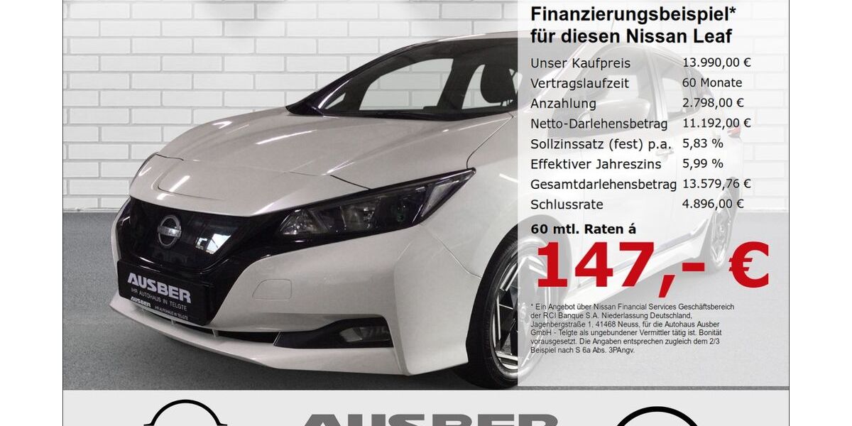 Nissan Leaf 45.622 km 13.990 &euro; Telgte 48291