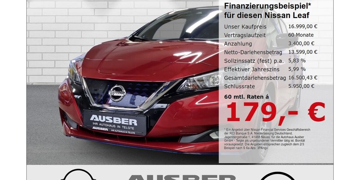 Nissan Leaf 41.695 km 16.999 &euro; Telgte 48291