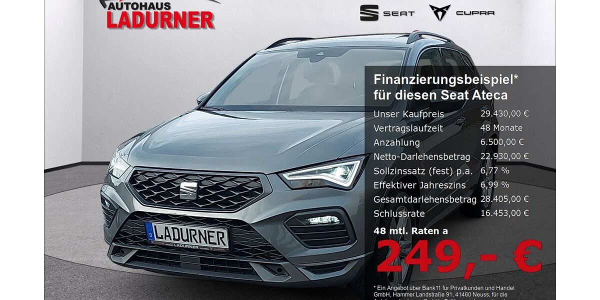Seat Ateca 62.100 km 28.860 &euro; Tuttlingen 78532