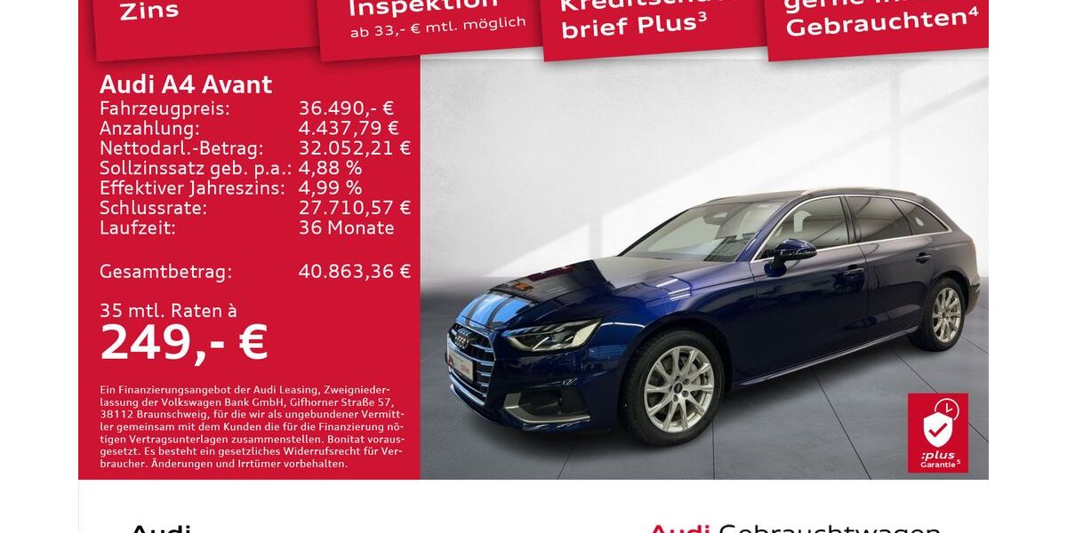 Audi A4 25.361 km 36.490 &euro; Dresden 01169