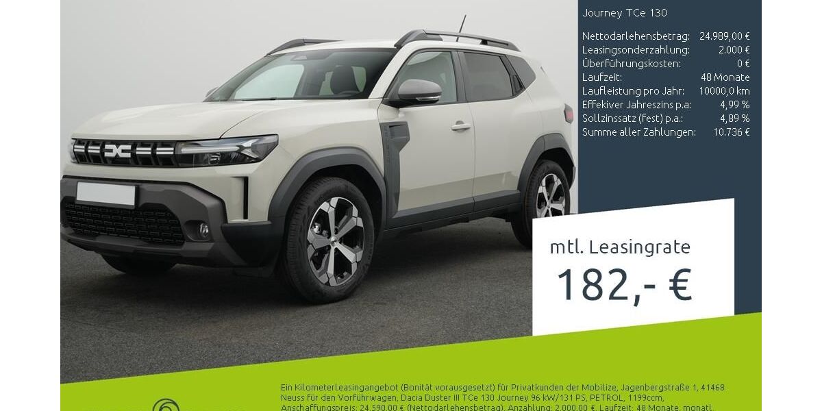 Dacia Duster 1.500 km 24.989 &euro; Borken 46325