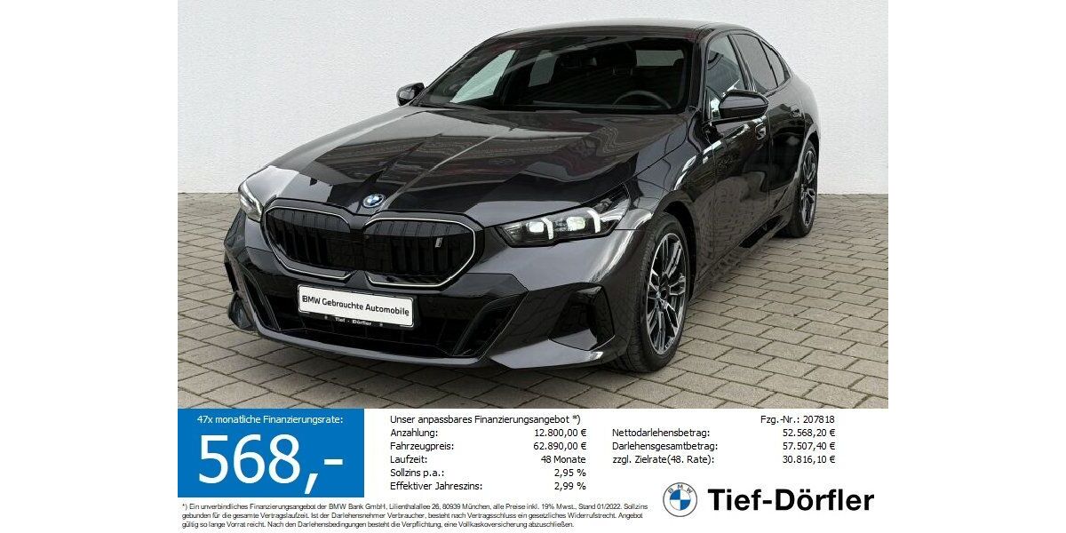 BMW i5 54.615 km 54.888 &euro; Marktsteft 97342