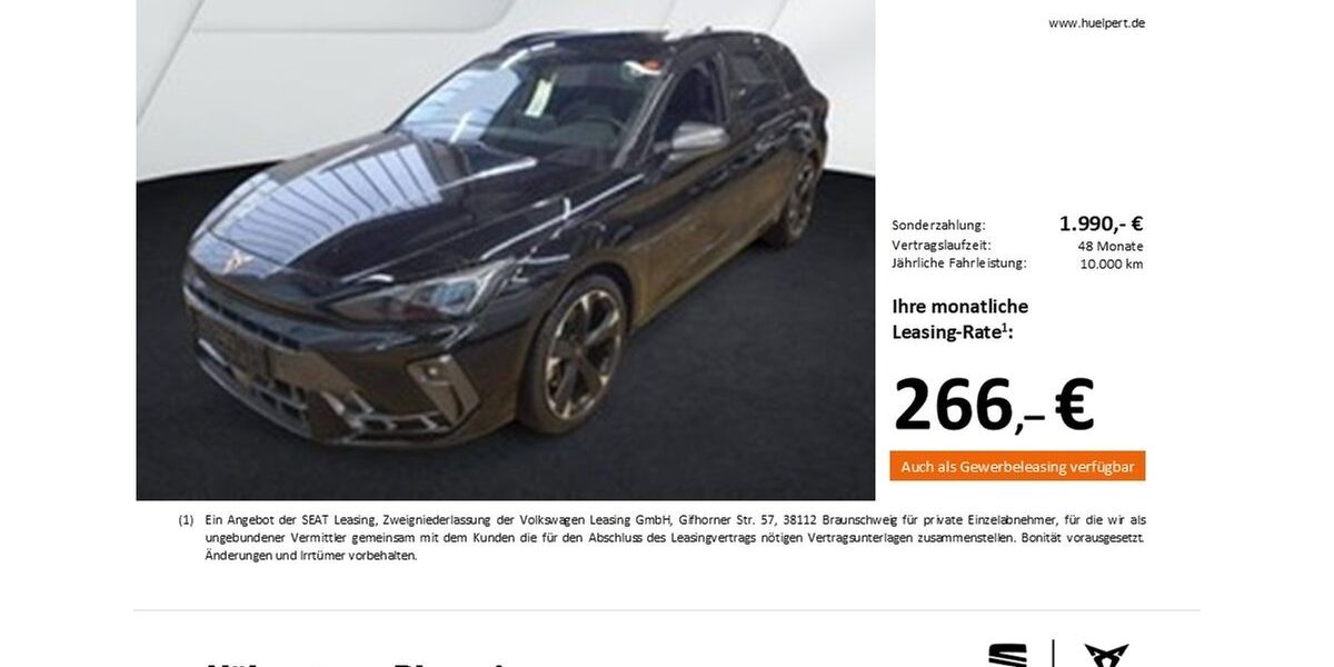 Cupra Leon 19.192 km 32.869 &euro; Dortmund 44269