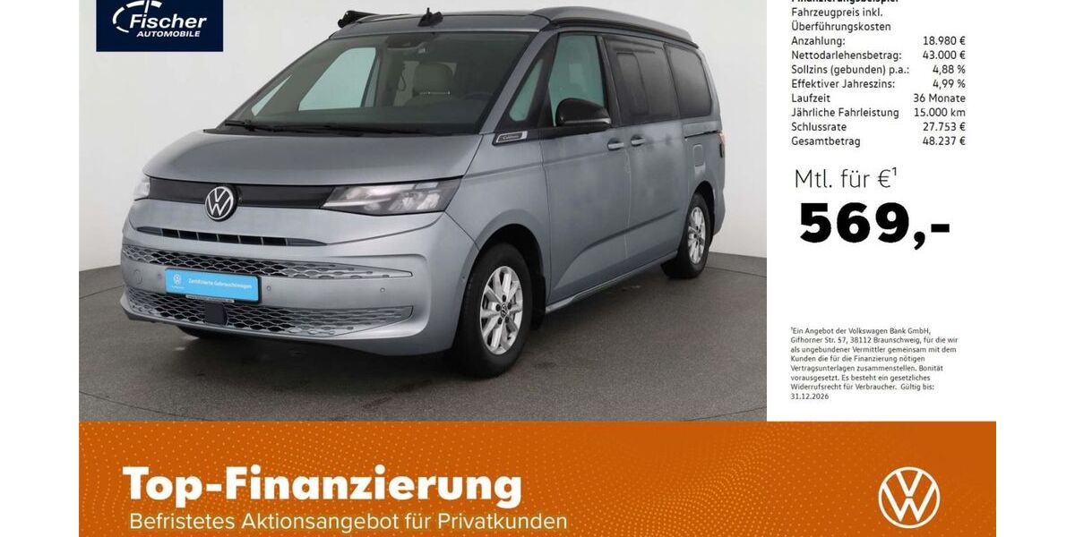 VW T7 California 13.250 km 59.940 &euro; Neumarkt 92318