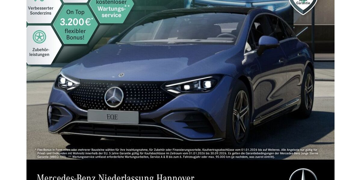 Mercedes-Benz EQE 20.189 km 56.990 &euro; Hannover/Langenhagen 30855