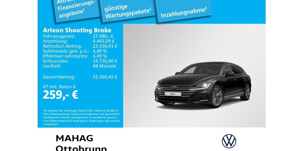 VW Arteon 75.114 km 27.980 &euro; Ottobrunn 85521