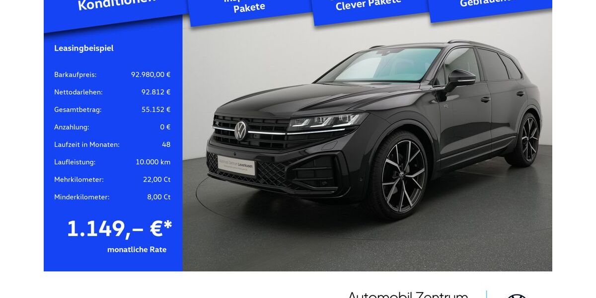 VW Touareg 1.009 km 92.980 &euro; Leverkusen 51379