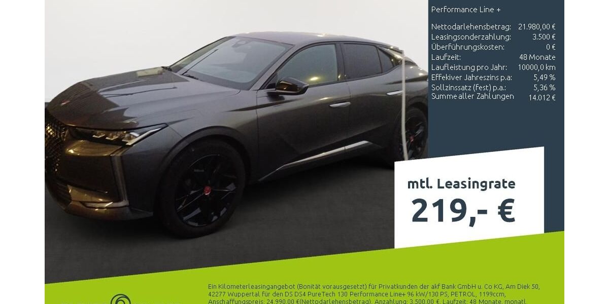 DS Automobiles DS4 30.370 km 20.670 &euro; Dülmen 48249