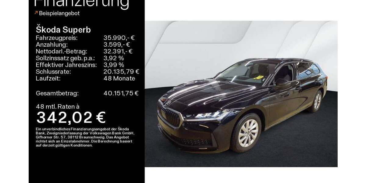 Skoda Superb 6.992 km 35.990 &euro; Haßfurt 97437