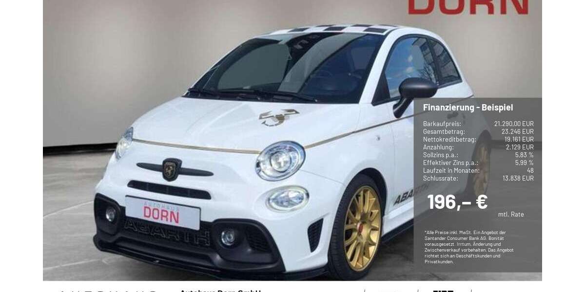 Abarth 595 66.100 km 21.290 &euro; Landshut 84030