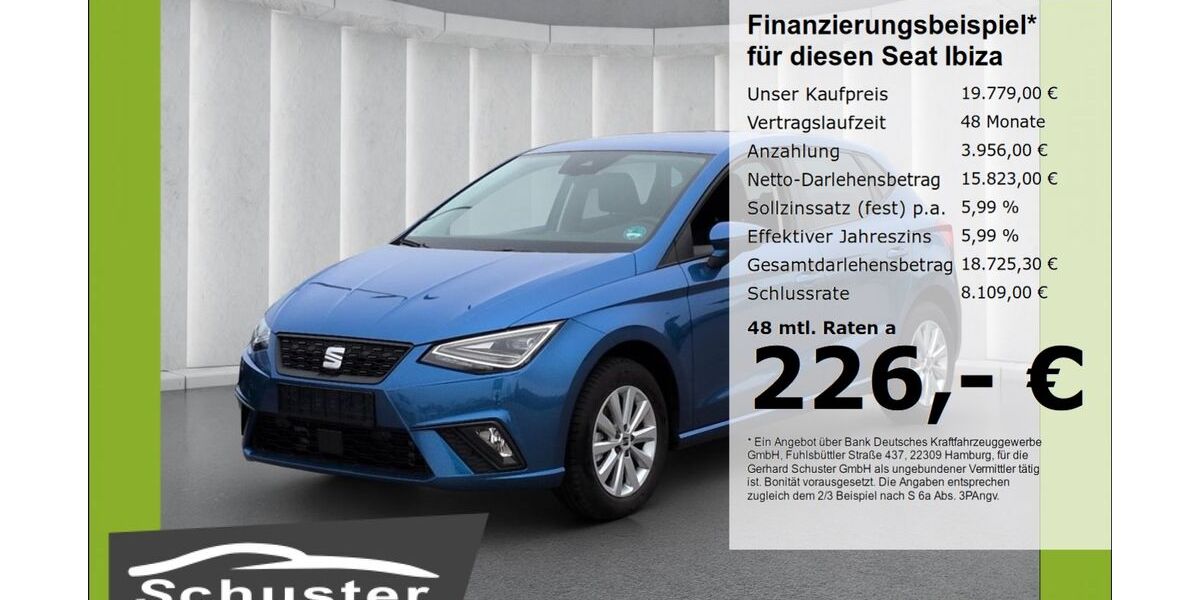 Seat Ibiza 18.082 km 19.279 &euro; Ruhstorf 94099