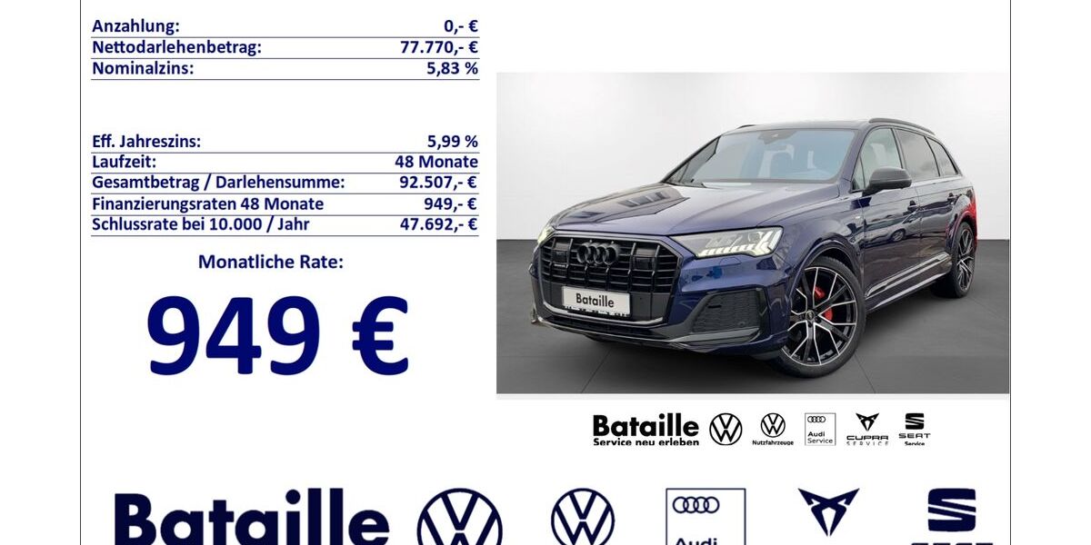 Audi Q7 34.175 km 74.970 &euro; Jülich 52428