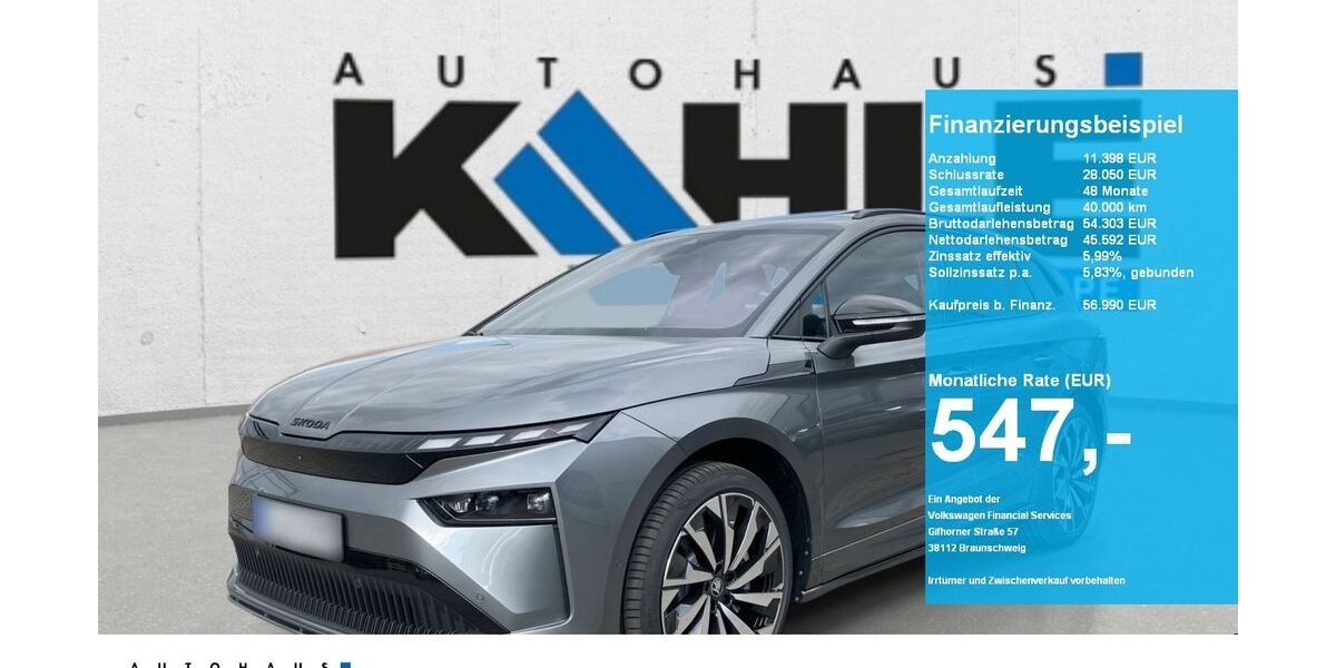 Skoda Enyaq 5.000 km 56.990 &euro; Nienburg 31582