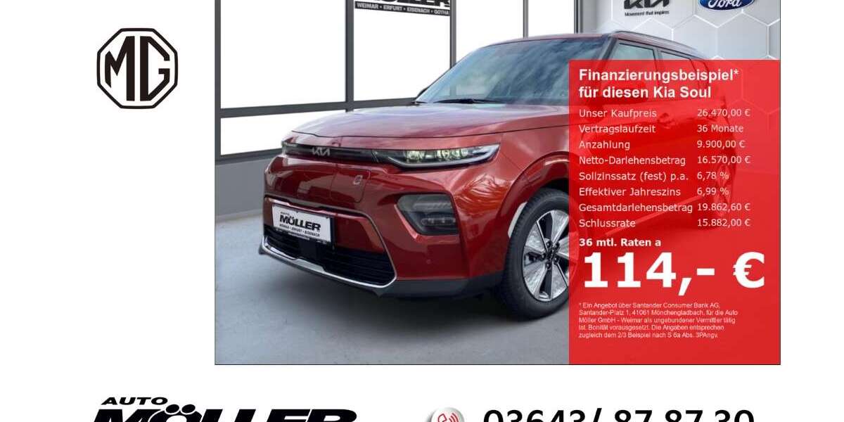 Kia Soul 9.980 km 26.470 &euro; Weimar 99425