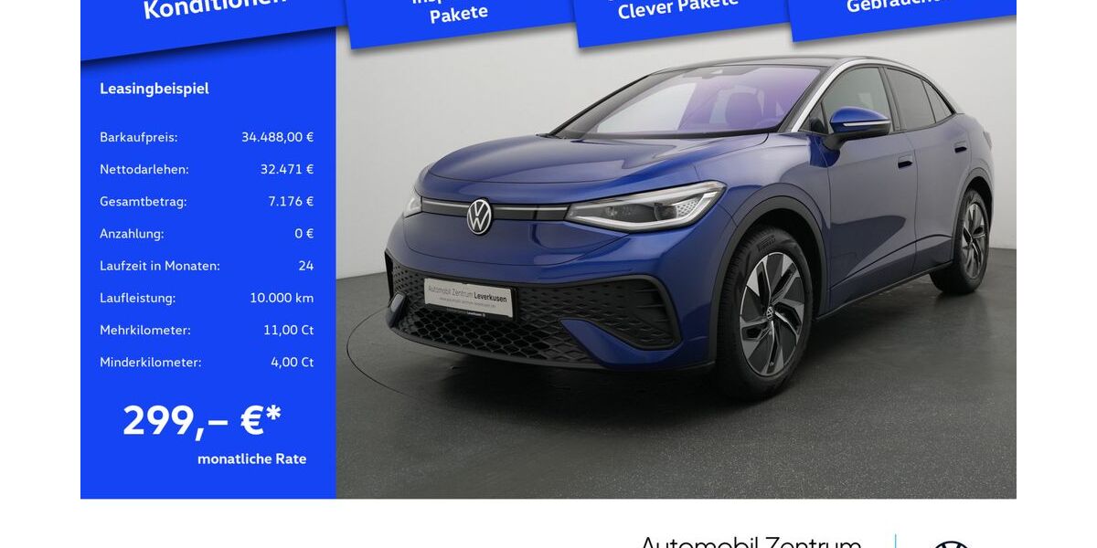 VW ID.5 9.979 km 34.488 &euro; Leverkusen 51379