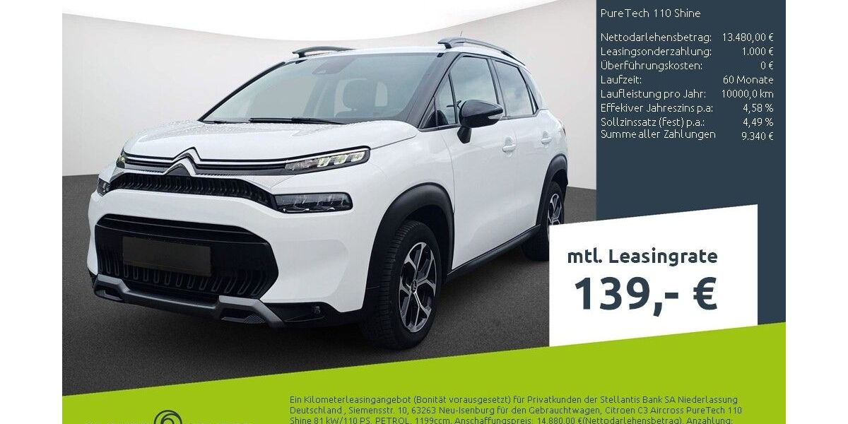 Citroen C3 Aircross 19.825 km 12.790 &euro; Borken 46325