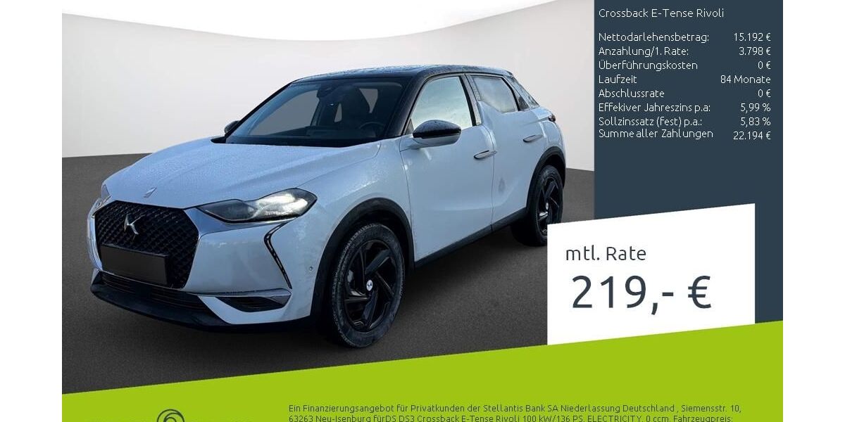 DS Automobiles DS3 19.217 km 18.990 &euro; Ahaus 48683