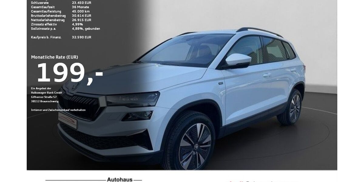 Skoda Karoq 13.000 km 32.590 &euro; Ravensburg 88214