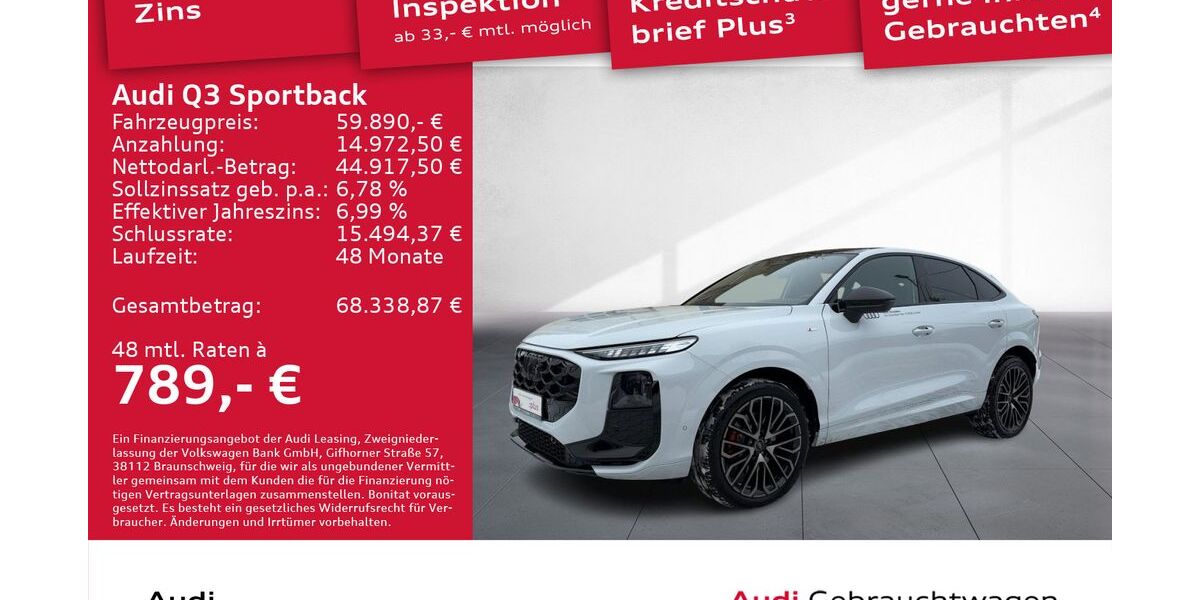 Audi Q3 3.500 km 59.890 &euro; Dresden 01067