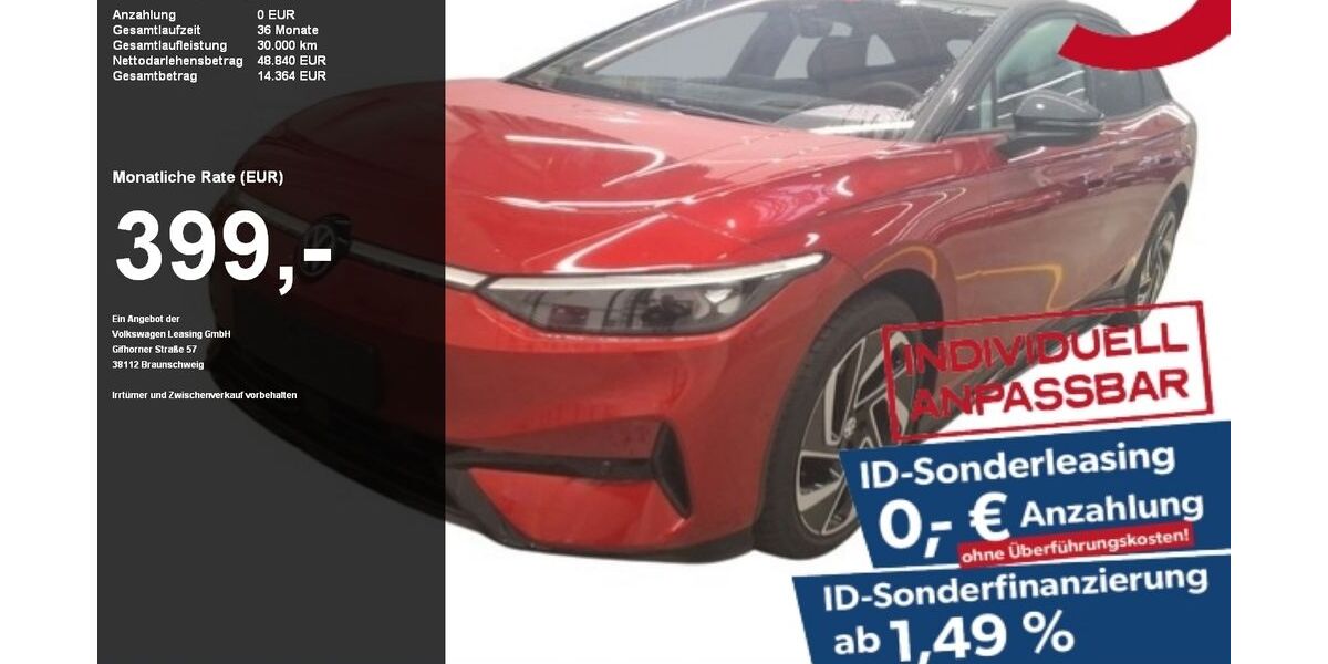 VW ID.7 5.900 km 47.440 &euro; Wackersdorf 92442