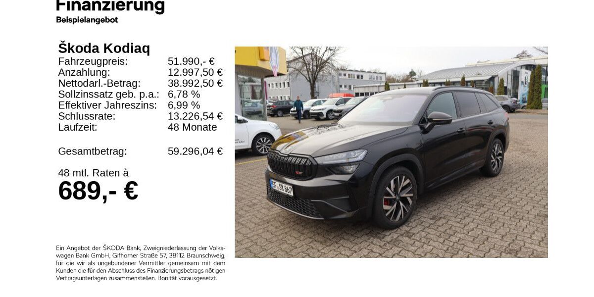 Skoda Kodiaq 11.000 km 51.690 &euro; Gifhorn 38518