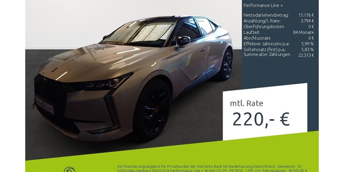 DS Automobiles DS4 21.447 km 18.970 &euro; Dülmen 48249