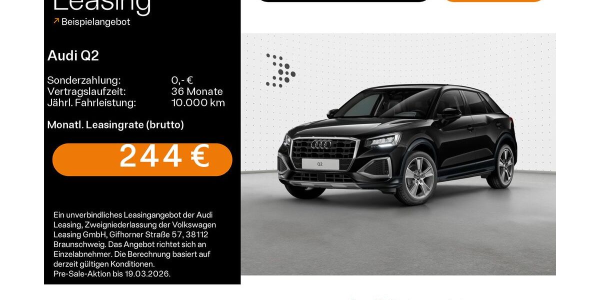Audi Q2 1.506 km 27.980 &euro; Haßfurt 97437