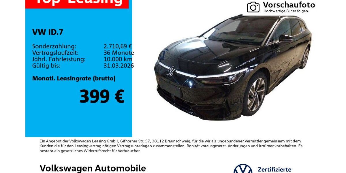 VW ID.7 16.744 km 48.930 &euro; Leipzig 04277