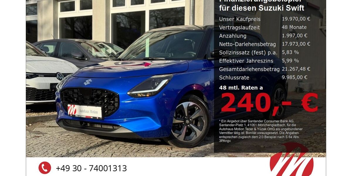 Suzuki Swift 13.500 km 19.670 &euro; Berlin 12305