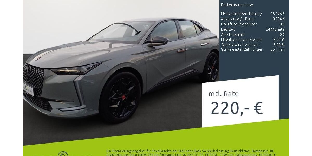 DS Automobiles DS4 15.336 km 18.970 &euro; Dülmen 48249