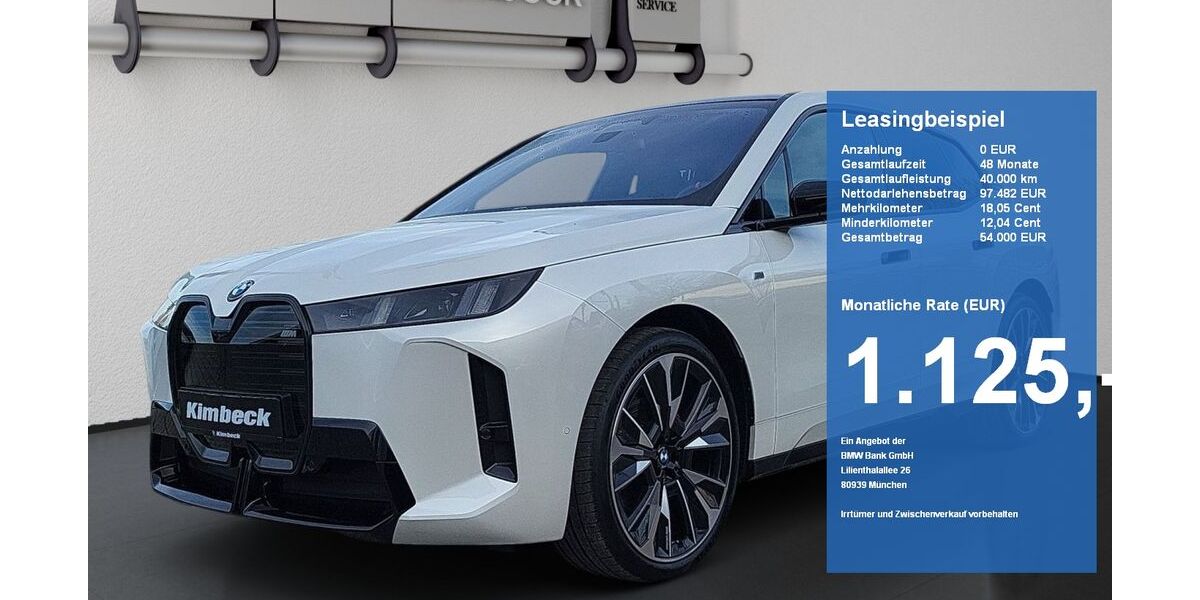 BMW iX 3.676 km 96.980 &euro; Eggenfelden 84307