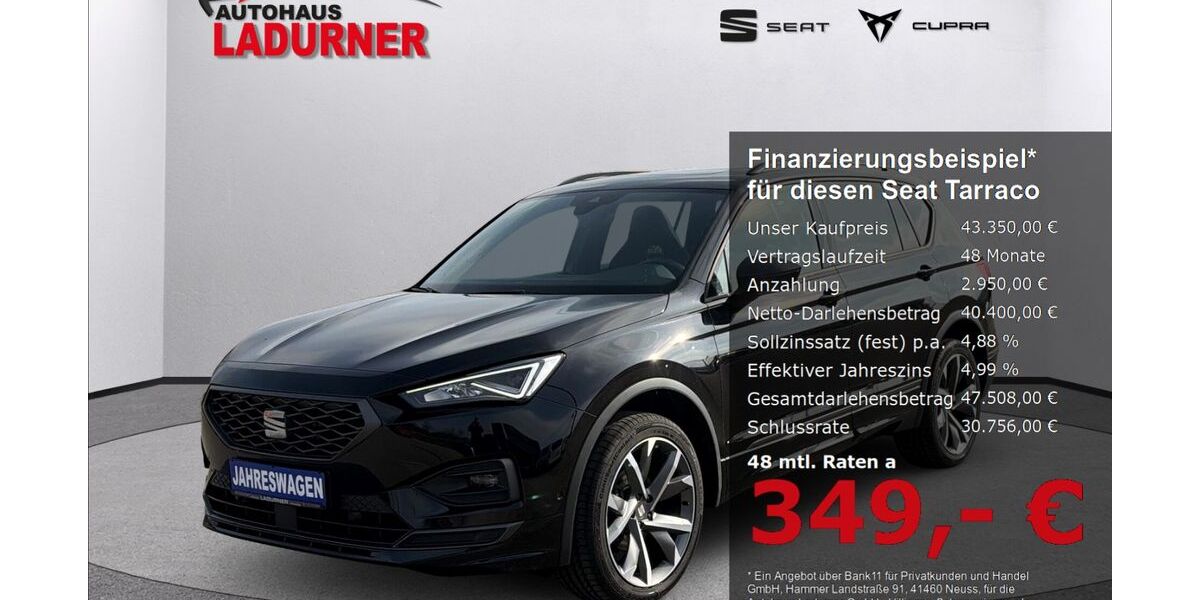 Seat Tarraco 12.200 km 43.350 &euro; Villingen-Schwenningen 78052
