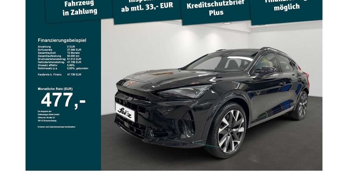 Cupra Formentor 4.250 km 47.738 &euro; Kempten 87437