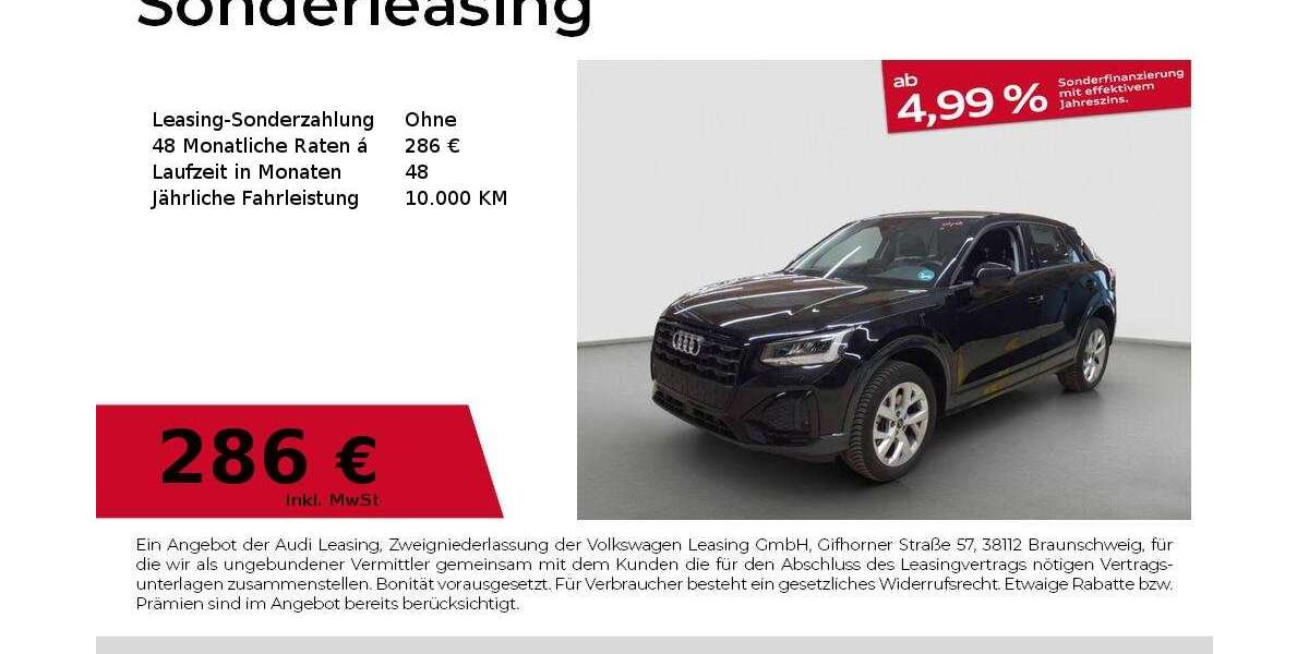 Audi Q2 12.826 km 33.990 &euro; Nürnberg 90441