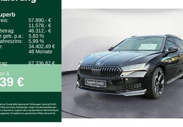 Skoda Superb 4.900 km 57.890 &euro; Tübingen 72072
