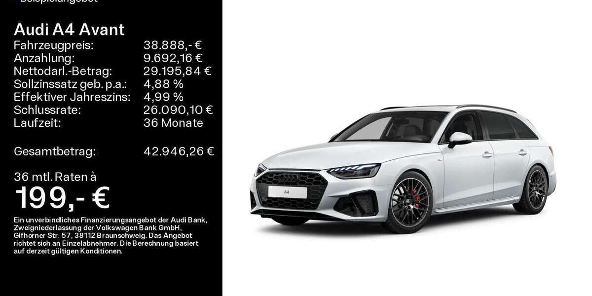 Audi A4 5.900 km 38.888 &euro; Mühlheim a. Main 63165