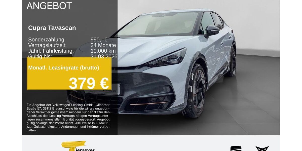 Cupra Tavascan 11.033 km 43.420 &euro; Gelsenkirchen OT Beckhausen 45899