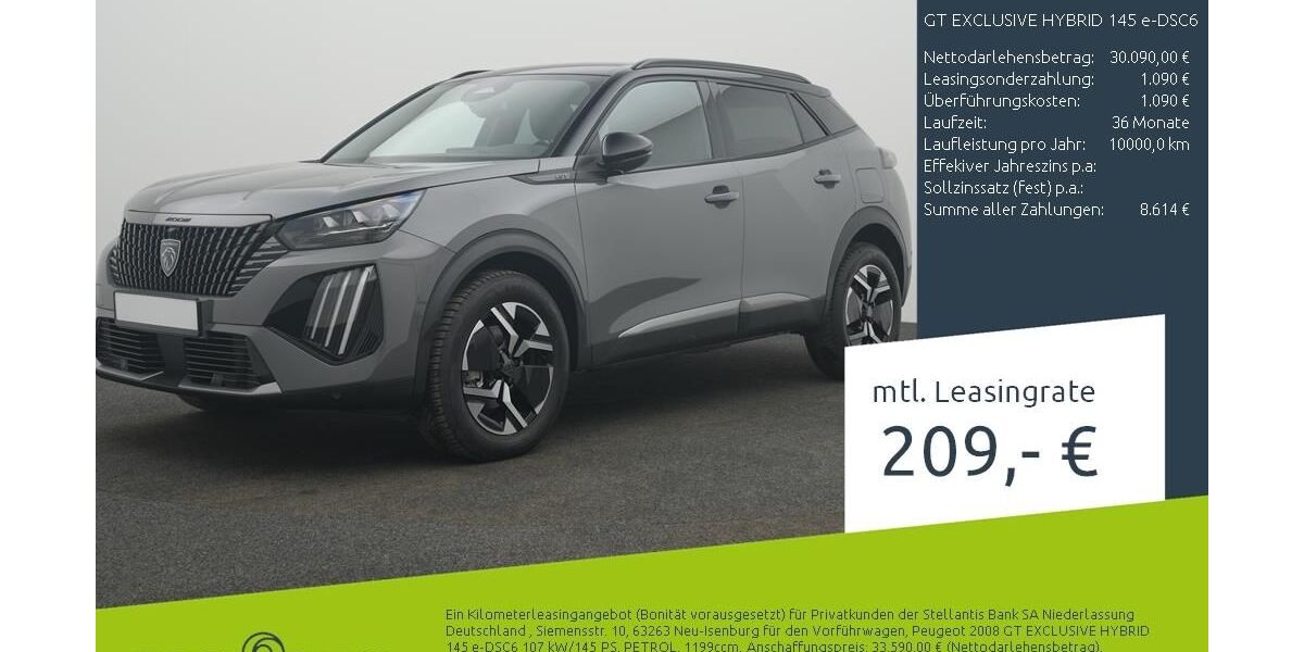 Peugeot 2008 1.500 km 30.090 &euro; Münster - Amelsbüren 48163