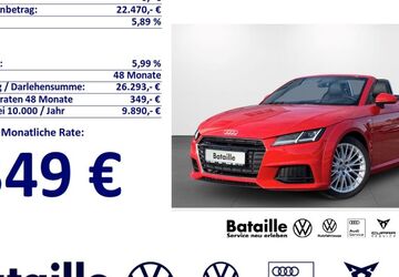Audi TT 75.664 km 21.470 &euro; Jülich 52428