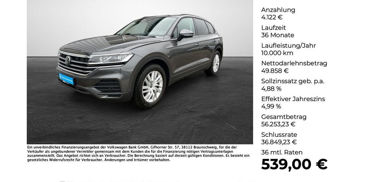 VW Touareg 25.984 km 53.980 &euro; Georgsmarienhütte (Osnabrück) 49124