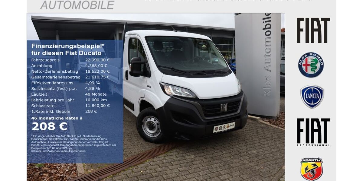Fiat Ducato 128.534 km 19.990 &euro; Marpingen 66646