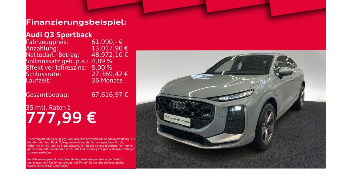 Audi Q3 9.999 km 58.990 &euro; Hannover 30179