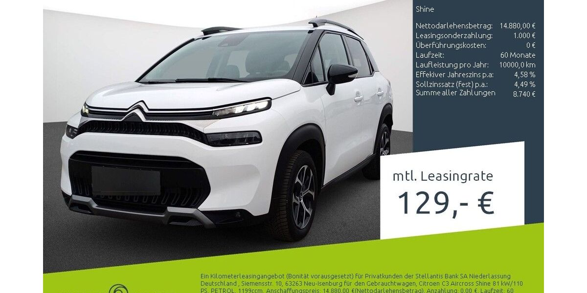 Citroen C3 Aircross 17.098 km 12.890 &euro; Borken 46325