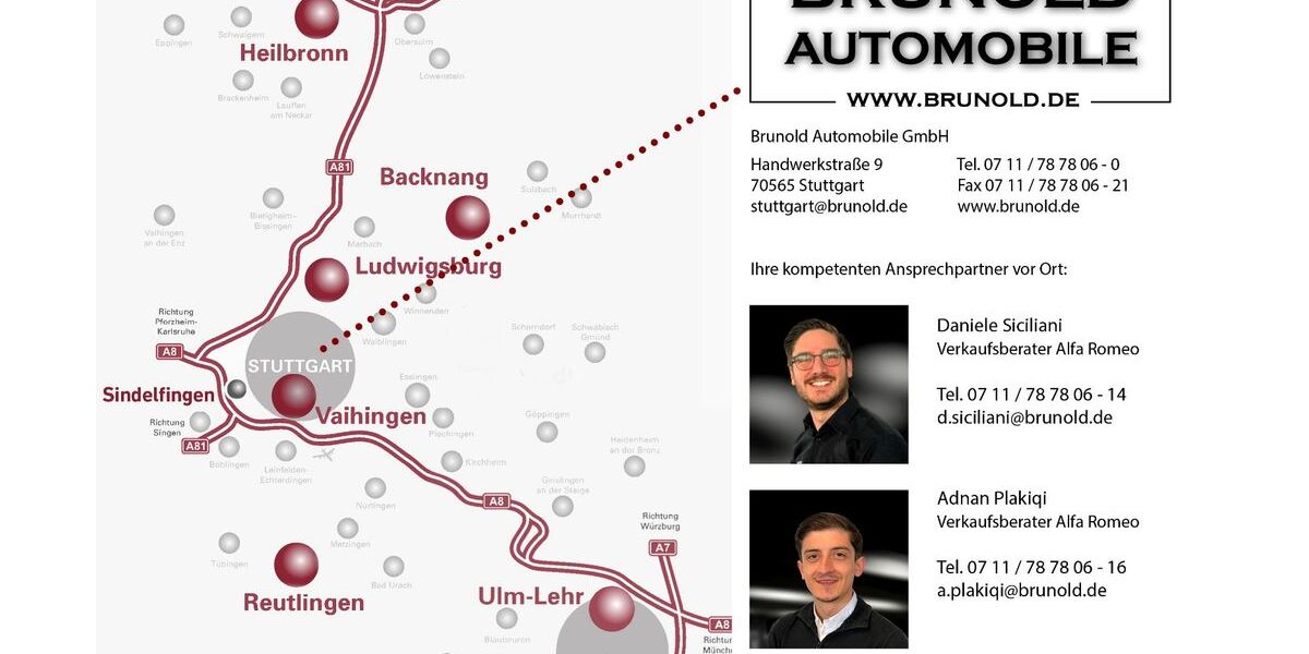 Alfa Romeo Giulia 15.000 km 31.900 &euro; Stuttgart 70565