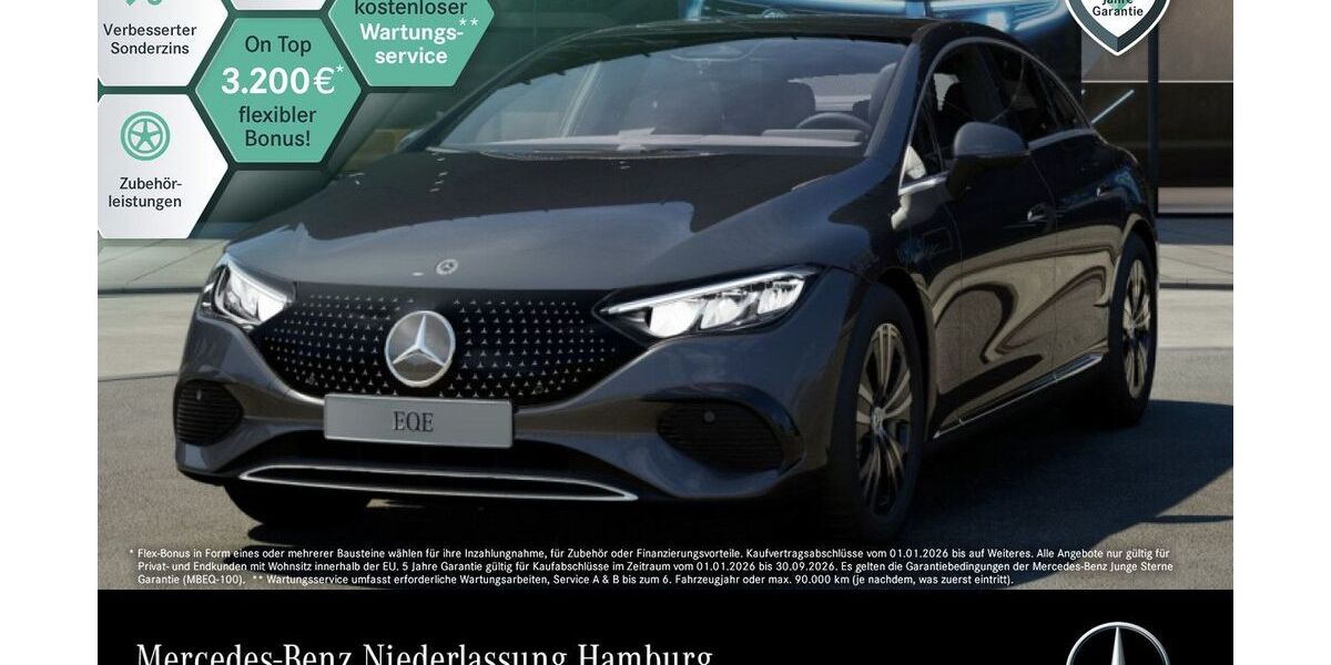 Mercedes-Benz EQE 26.196 km 43.990 &euro; Hamburg 22047