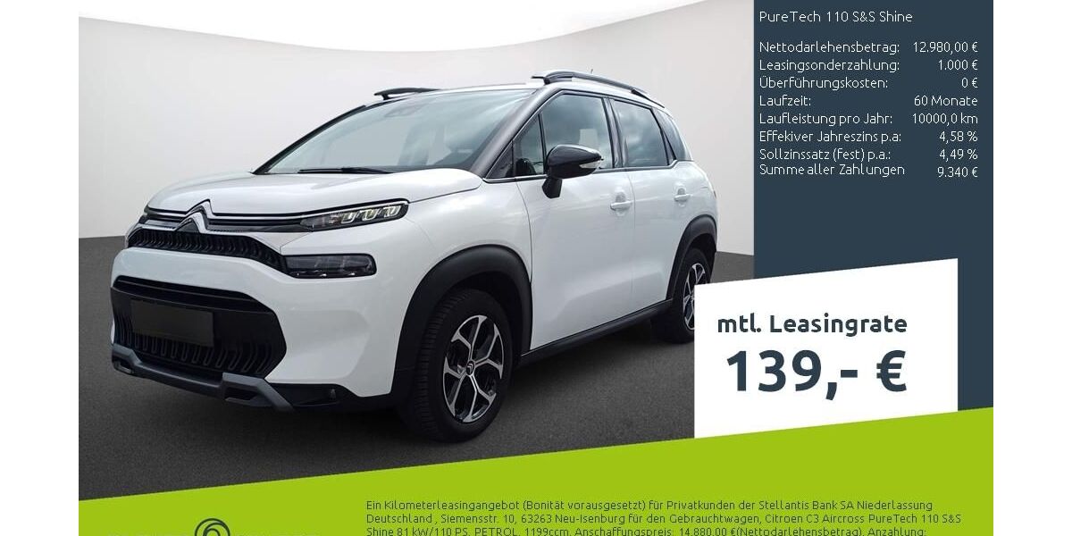Citroen C3 Aircross 14.207 km 12.940 &euro; Borken 46325