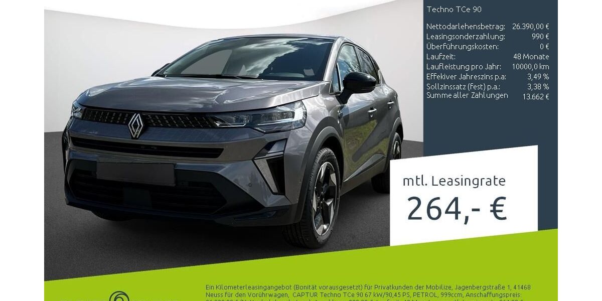 Renault Captur 2.500 km 23.940 &euro; Borken 46325